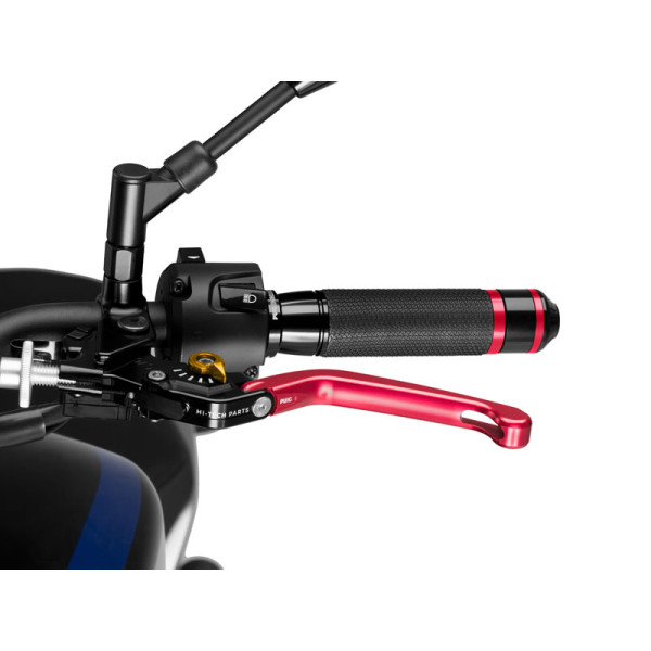 Puig Folding V3 Clutch (Red Lever With Blue Selector) Gold